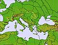 Albania weather map